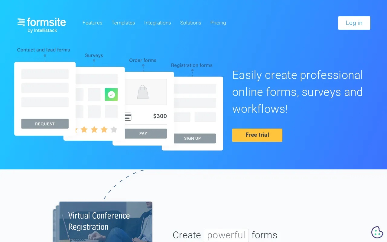 Formsite — preview screenshot