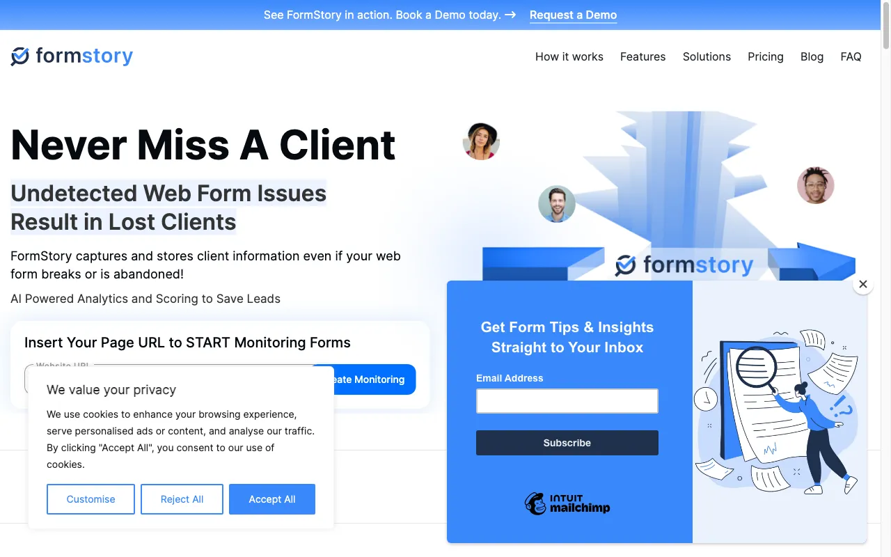 FormStory io — preview screenshot
