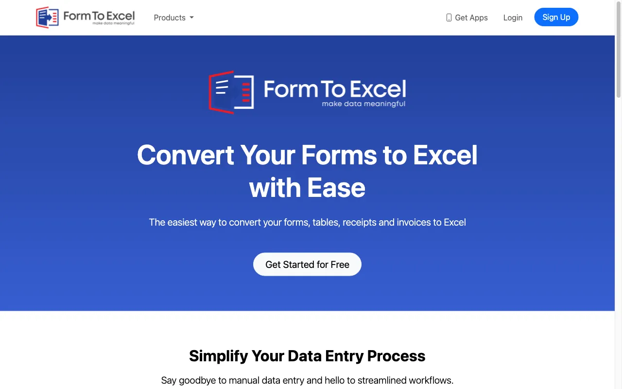 FormToExcel — preview screenshot