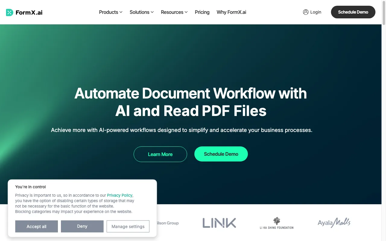 formx ai — preview screenshot