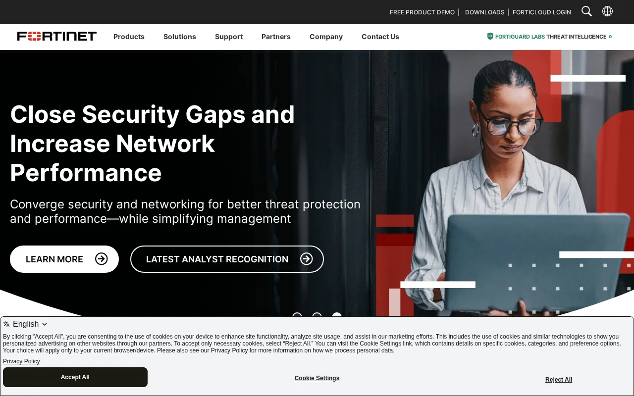 Fortinet — preview screenshot