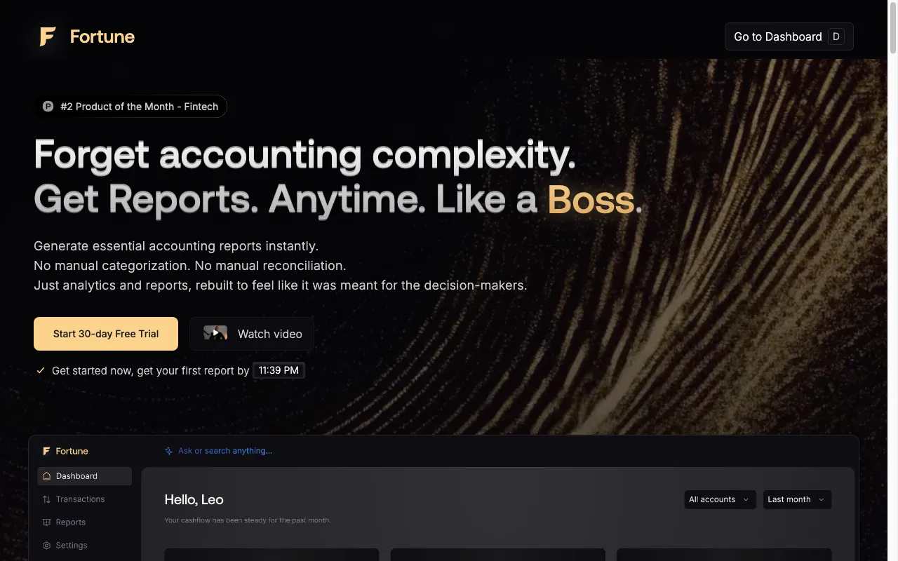 Fortune — preview screenshot