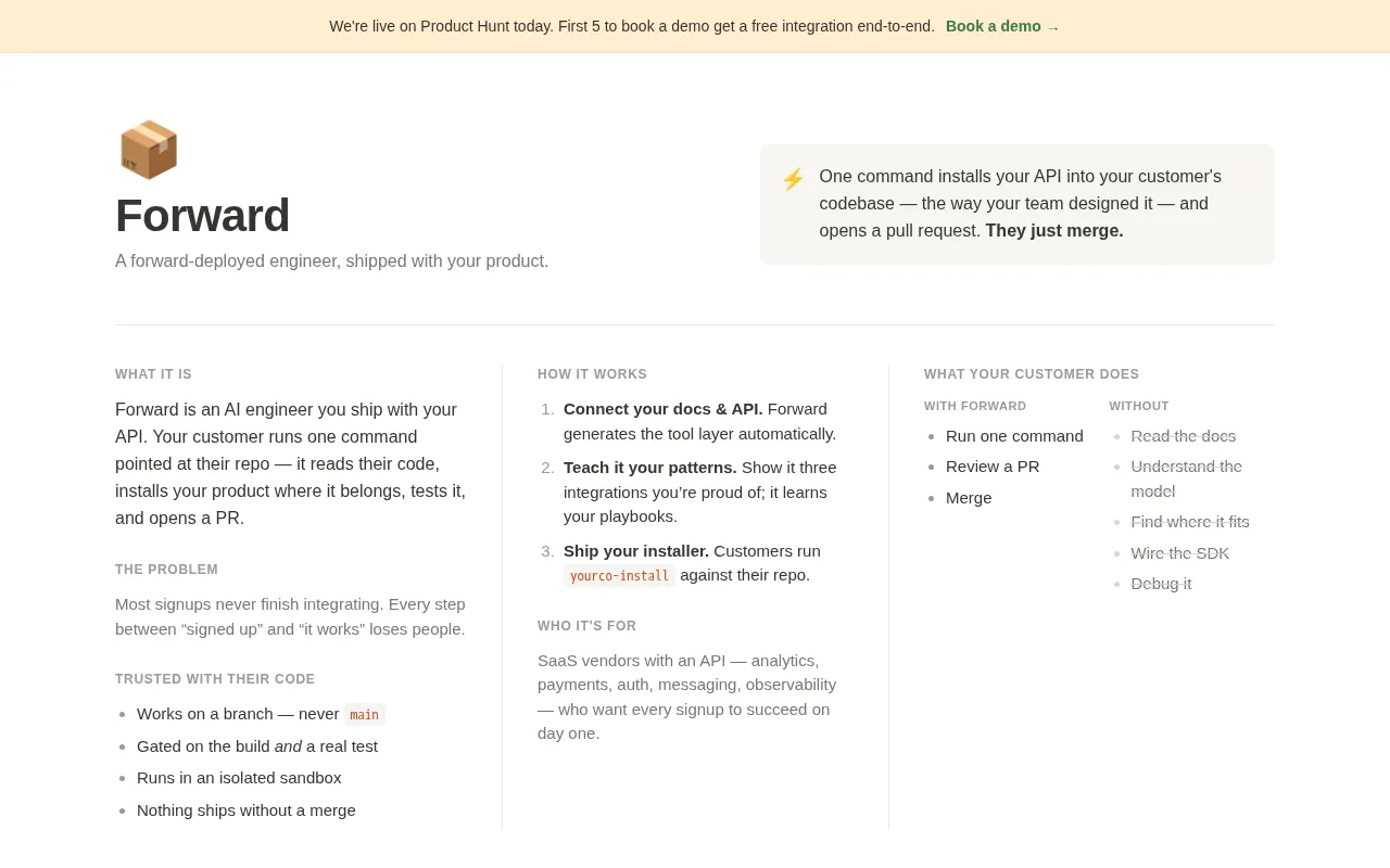 Forward — preview screenshot