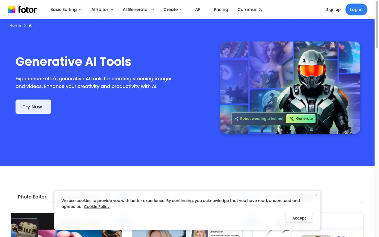 Fotor AI — preview screenshot
