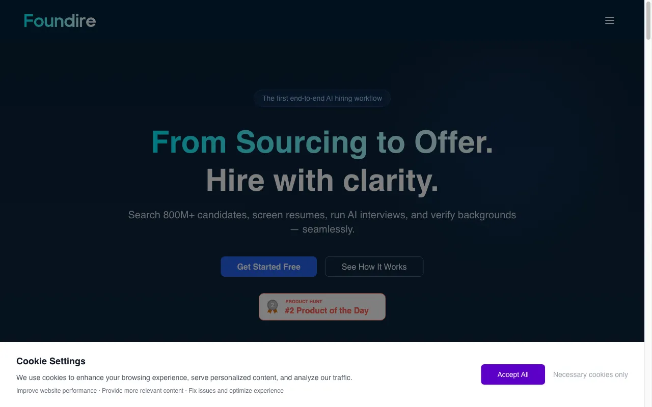 Foundire — preview screenshot