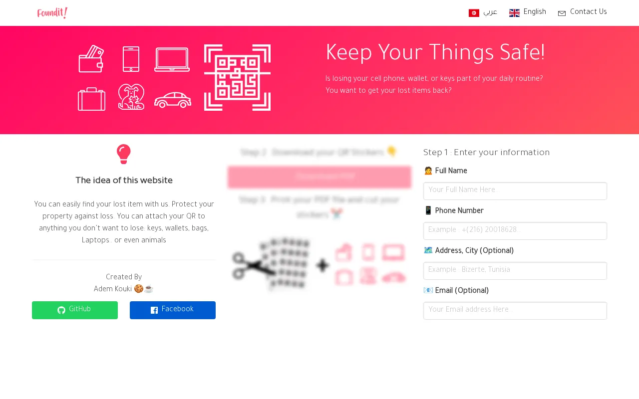 Foundit! — preview screenshot