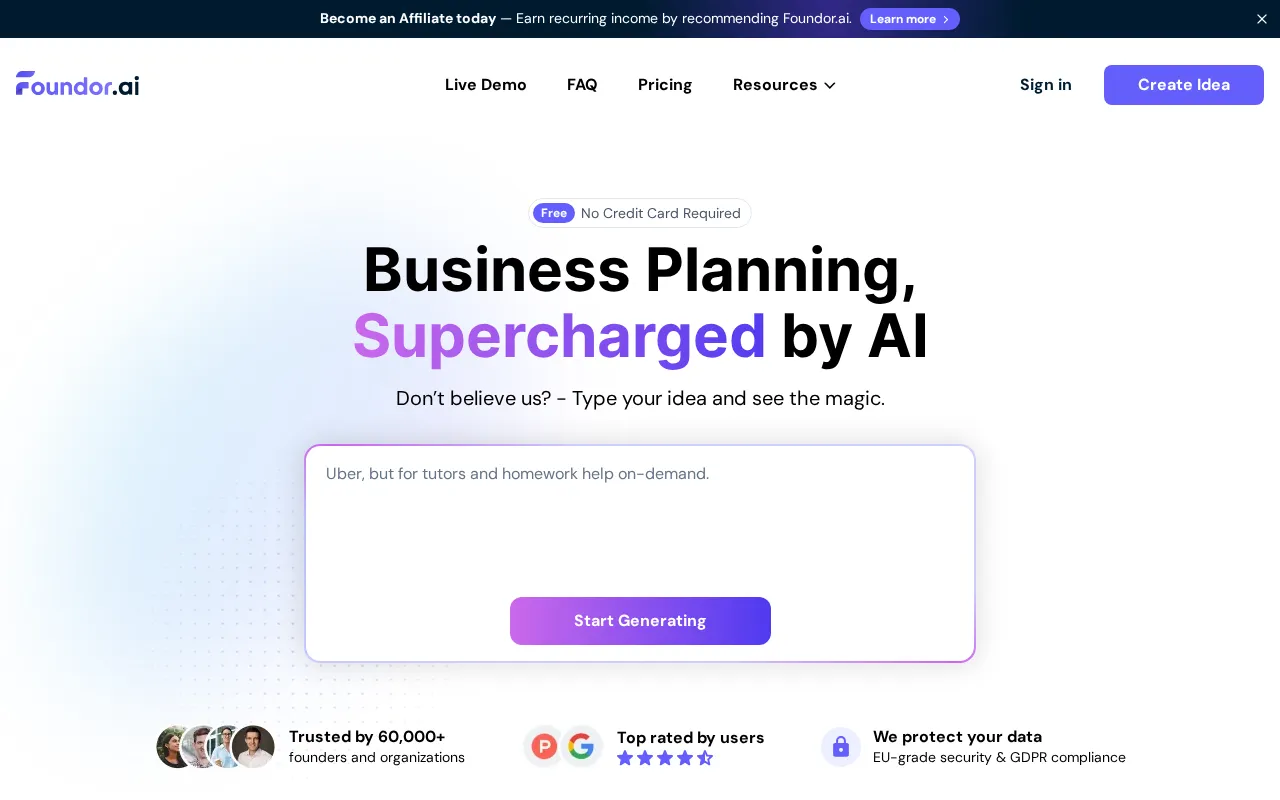 Foundor.ai — preview screenshot
