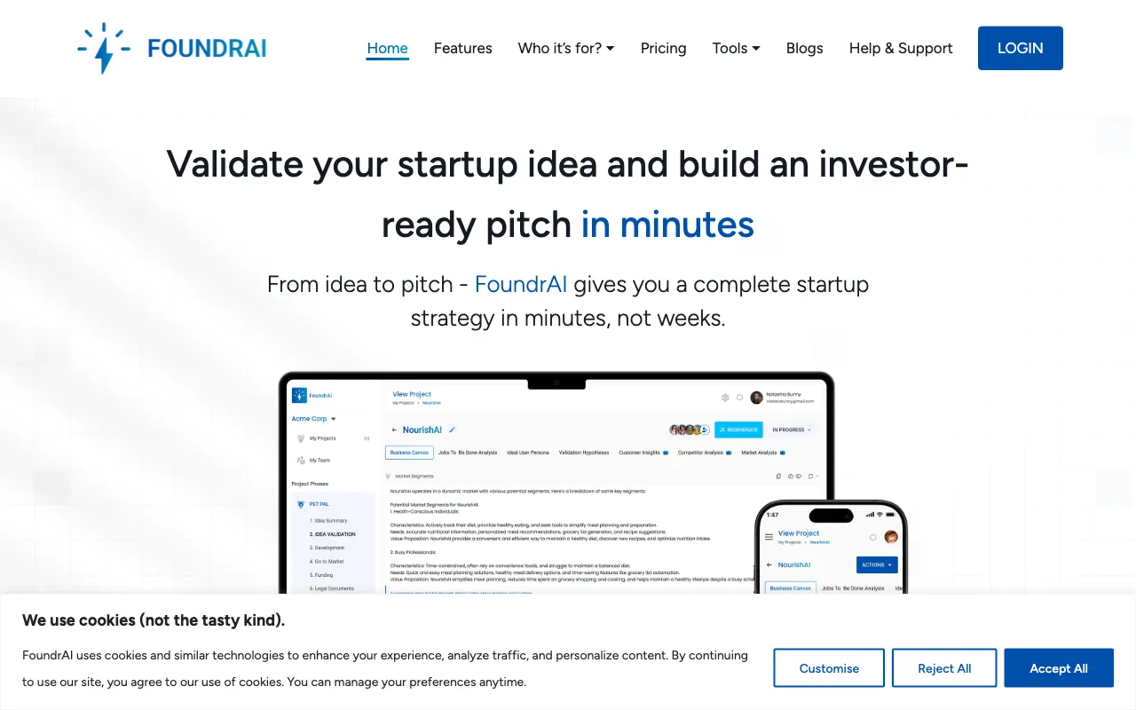 FoundrAI — preview screenshot