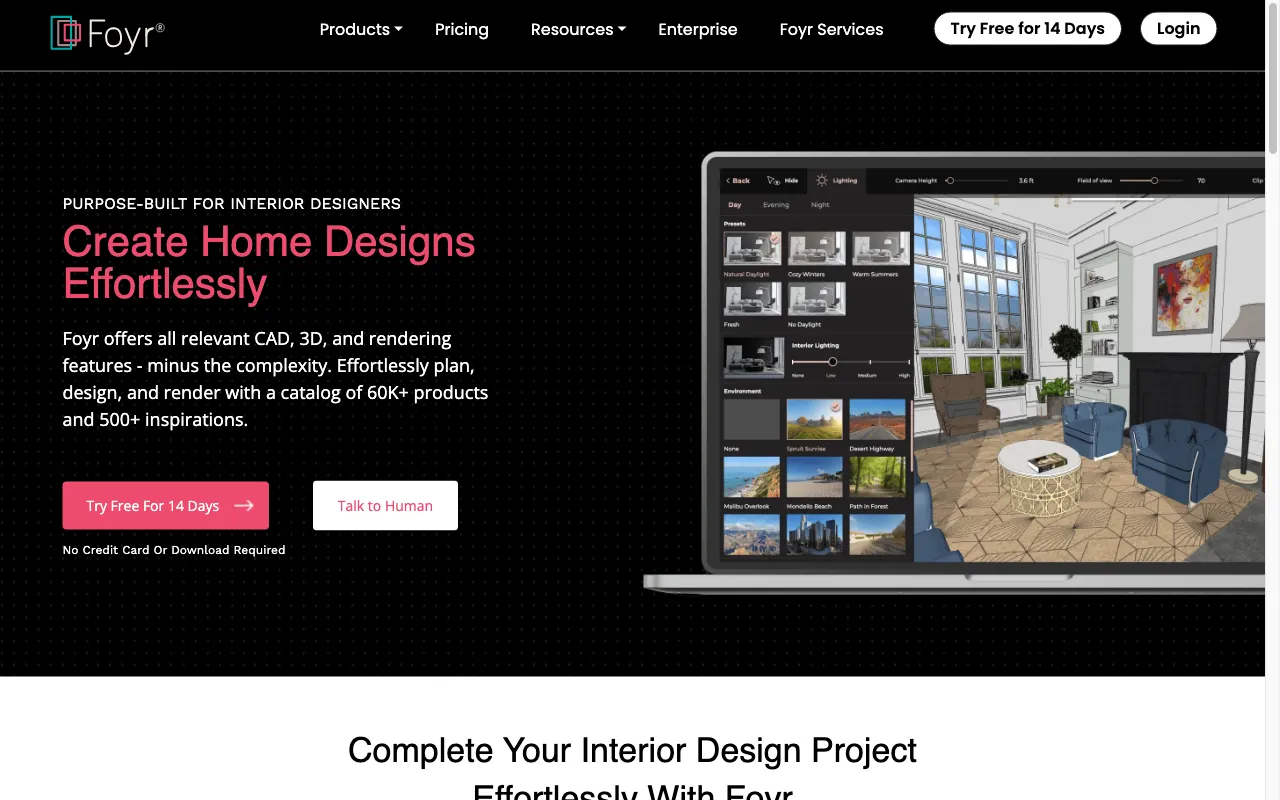 Foyr Neo — preview screenshot