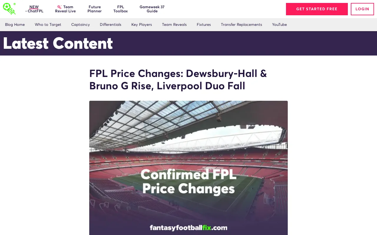 FPL Fix — pricing page