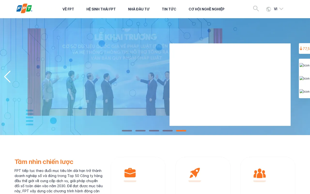 FPT Corporation — preview screenshot
