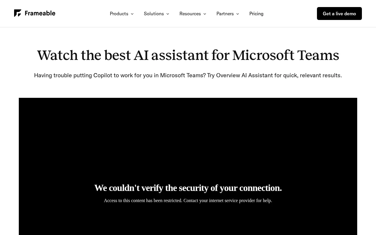 Frameable — preview screenshot
