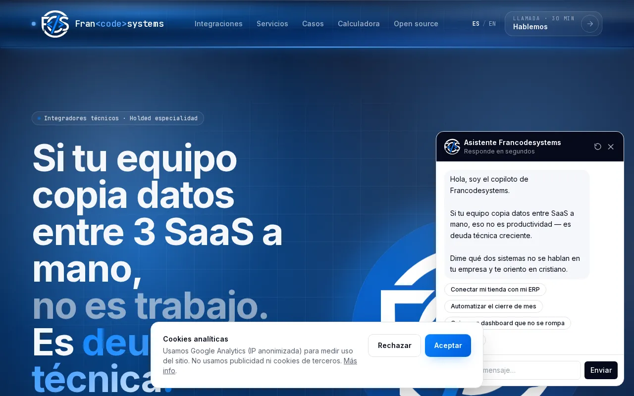 Francodesystems — preview screenshot