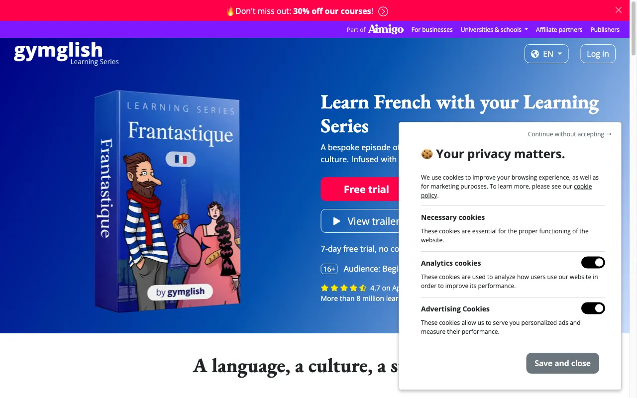 frantastique.com — preview screenshot