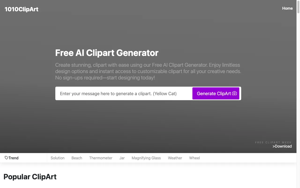 1010clipart — preview screenshot