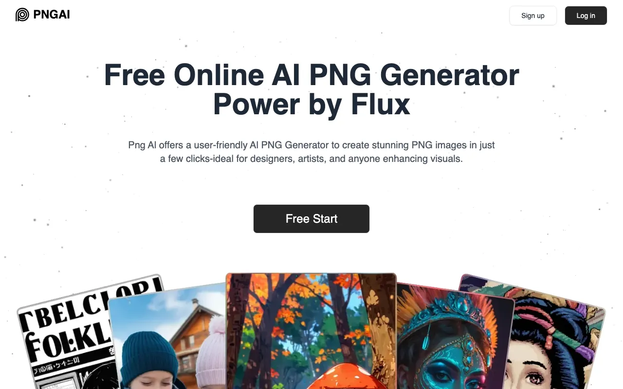 Free AI PNG Generator — preview screenshot