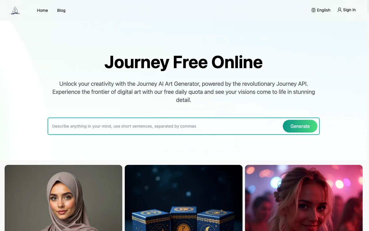 journeyaiart.com — preview screenshot
