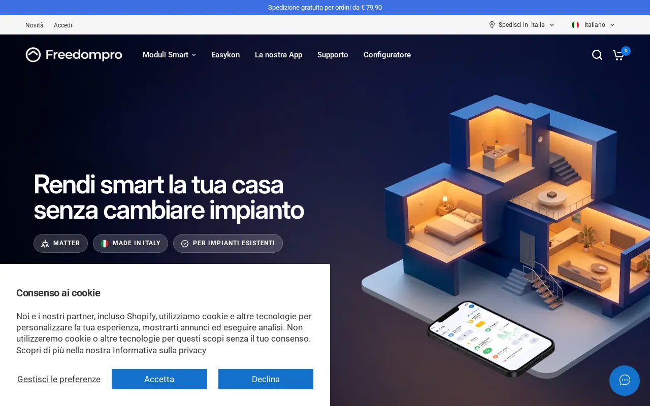 Freedompro — preview screenshot