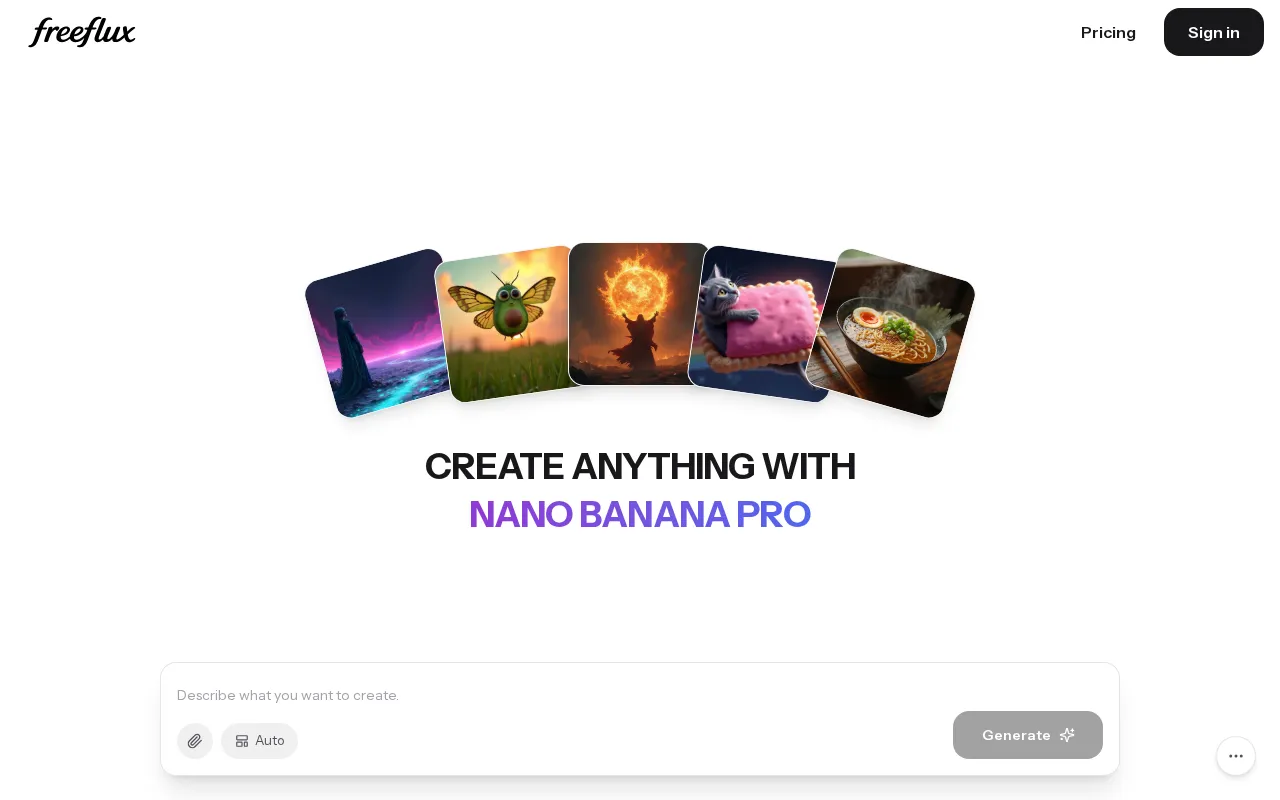 FreeFlux AI — preview screenshot