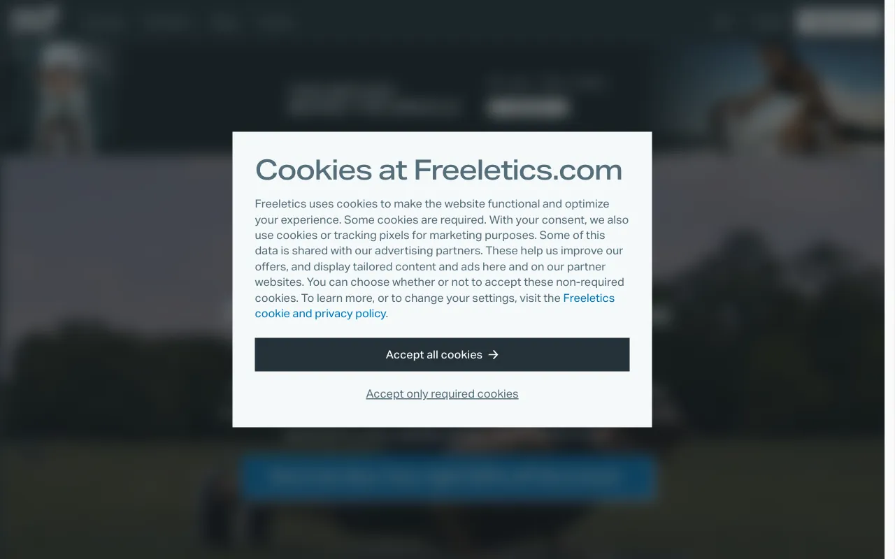 Freeletics — preview screenshot