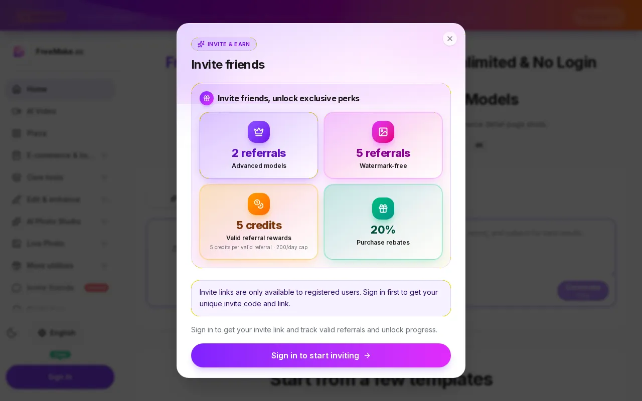 FreeMake.cc — preview screenshot
