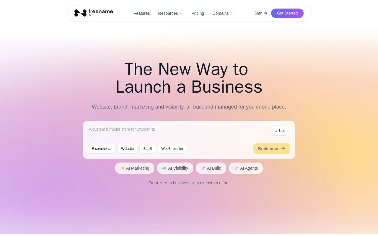 Freename — preview screenshot
