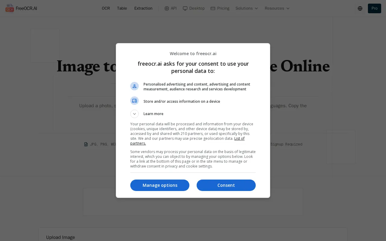 FreeOCR.AI — preview screenshot
