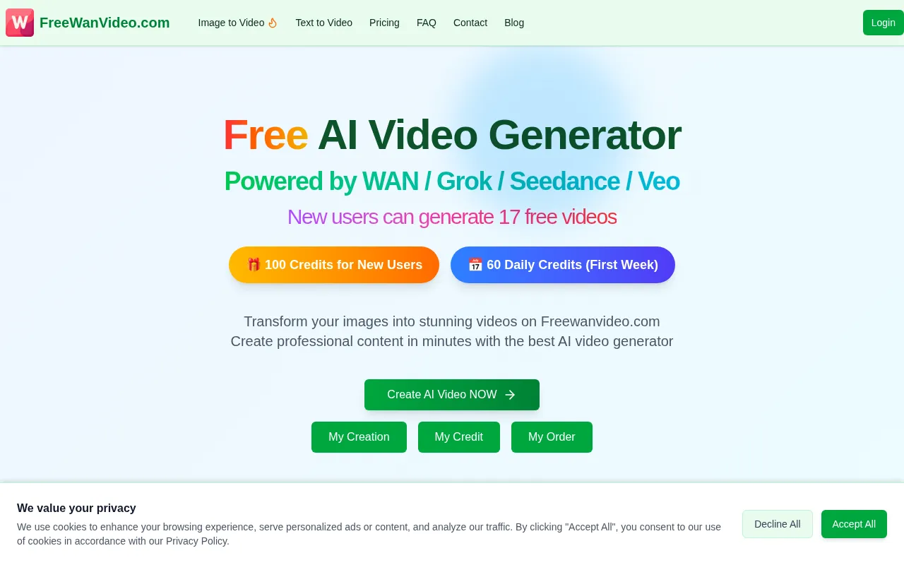FreeWanvideo — preview screenshot