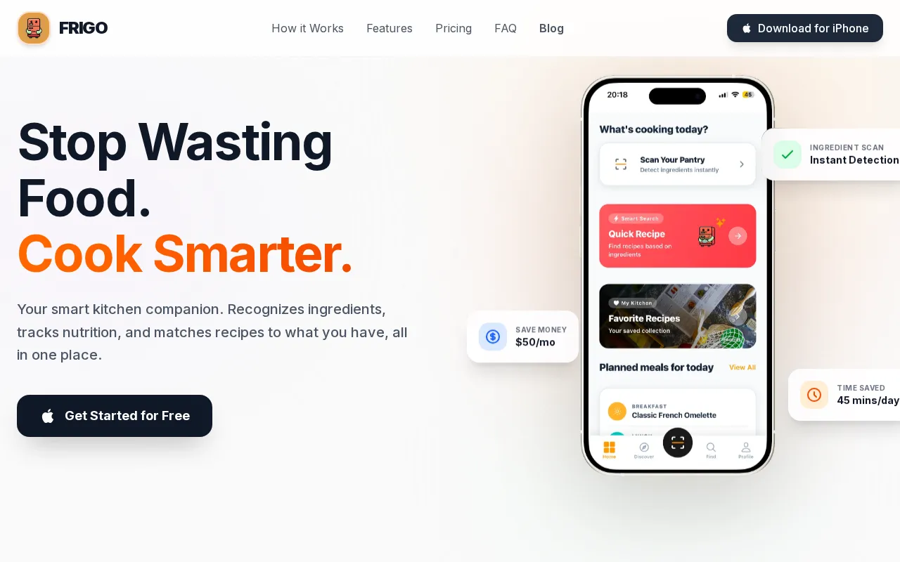 Frigo — preview screenshot
