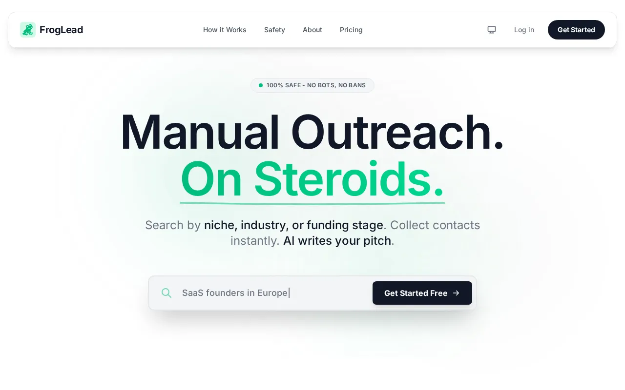 FrogLead — preview screenshot