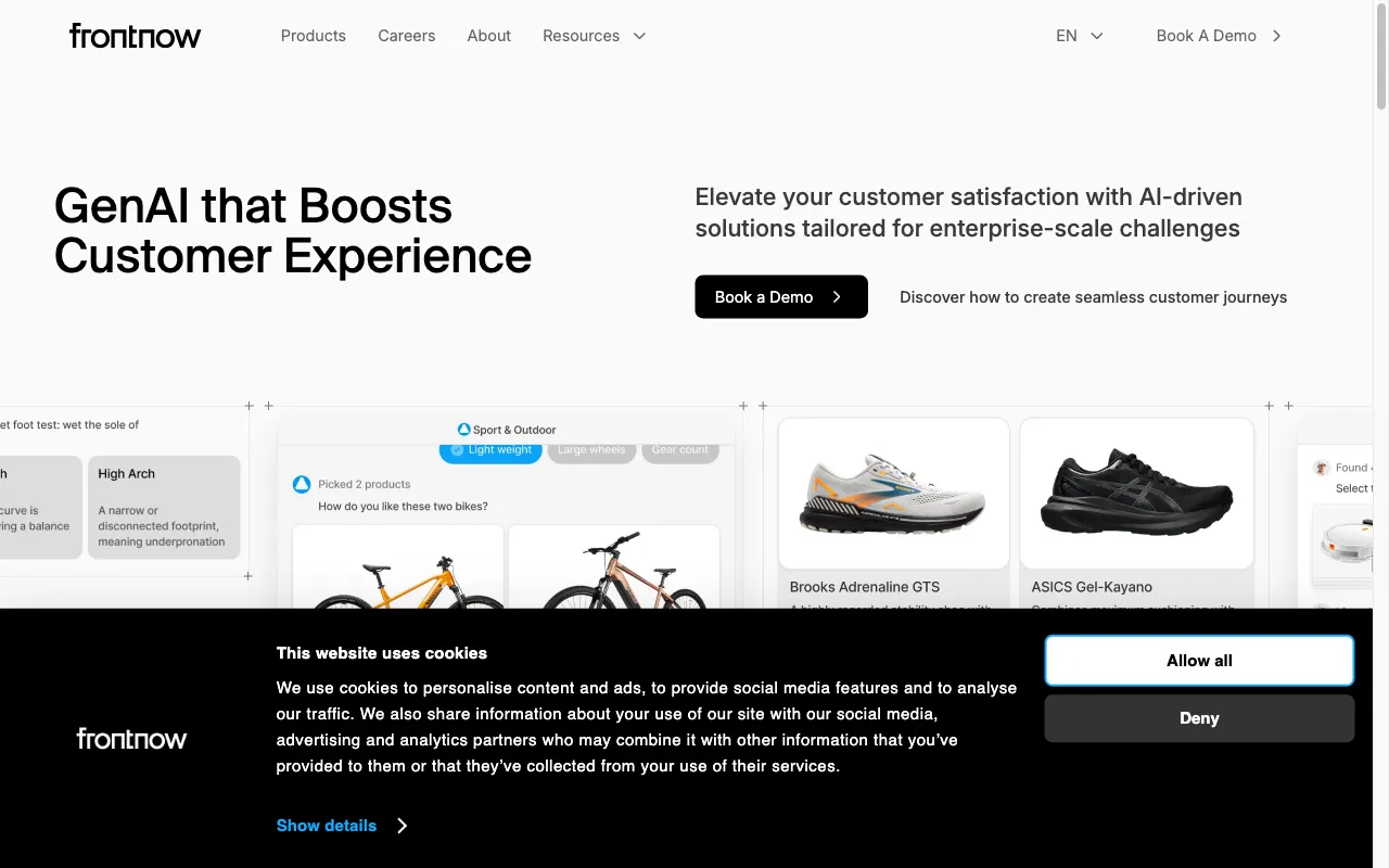 Frontnow — preview screenshot
