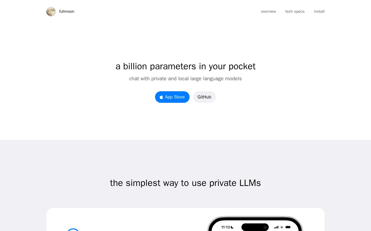 fullmoon — preview screenshot