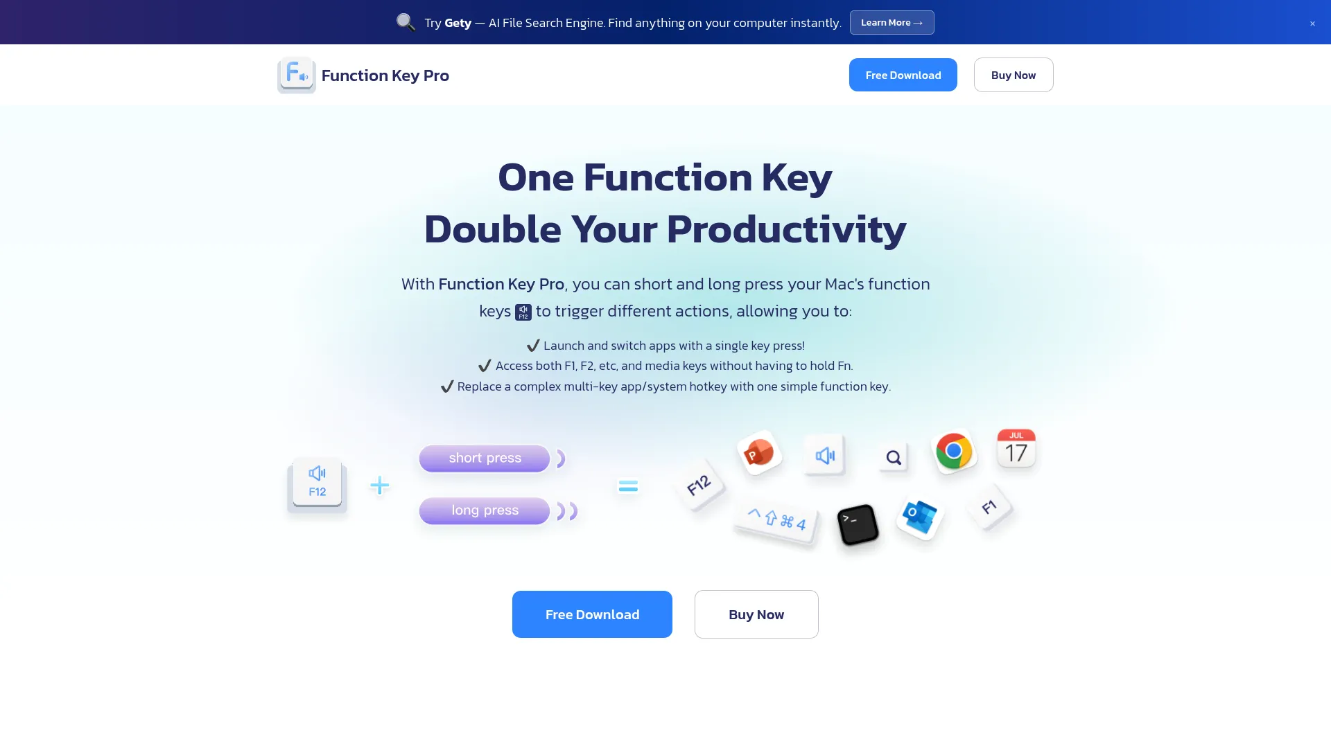 Function Key Pro — preview screenshot