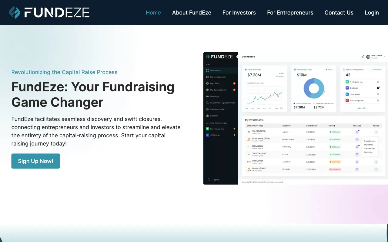 FundEze.io — preview screenshot