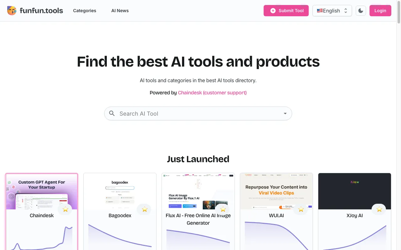 🥳 Funfun — preview screenshot