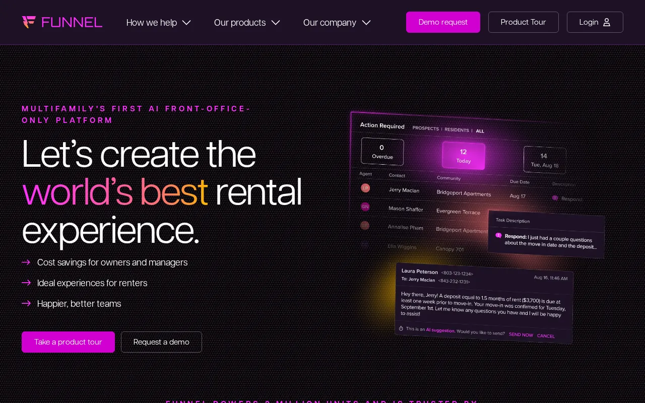 Funnel Leasing — preview screenshot