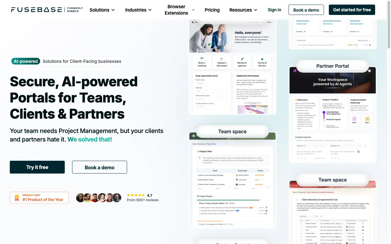 FuseBase — preview screenshot