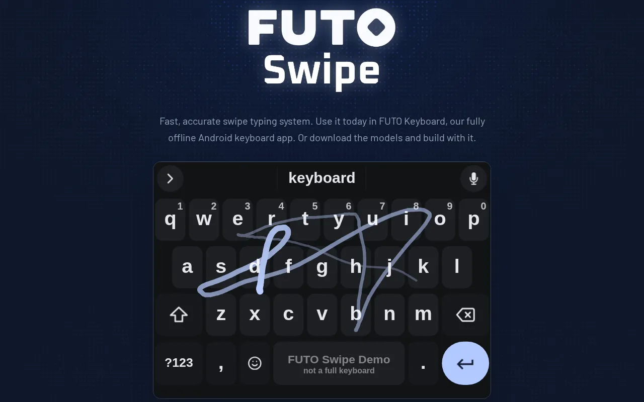FUTO Swipe — preview screenshot