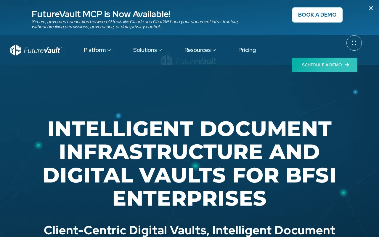 FutureVault — preview screenshot