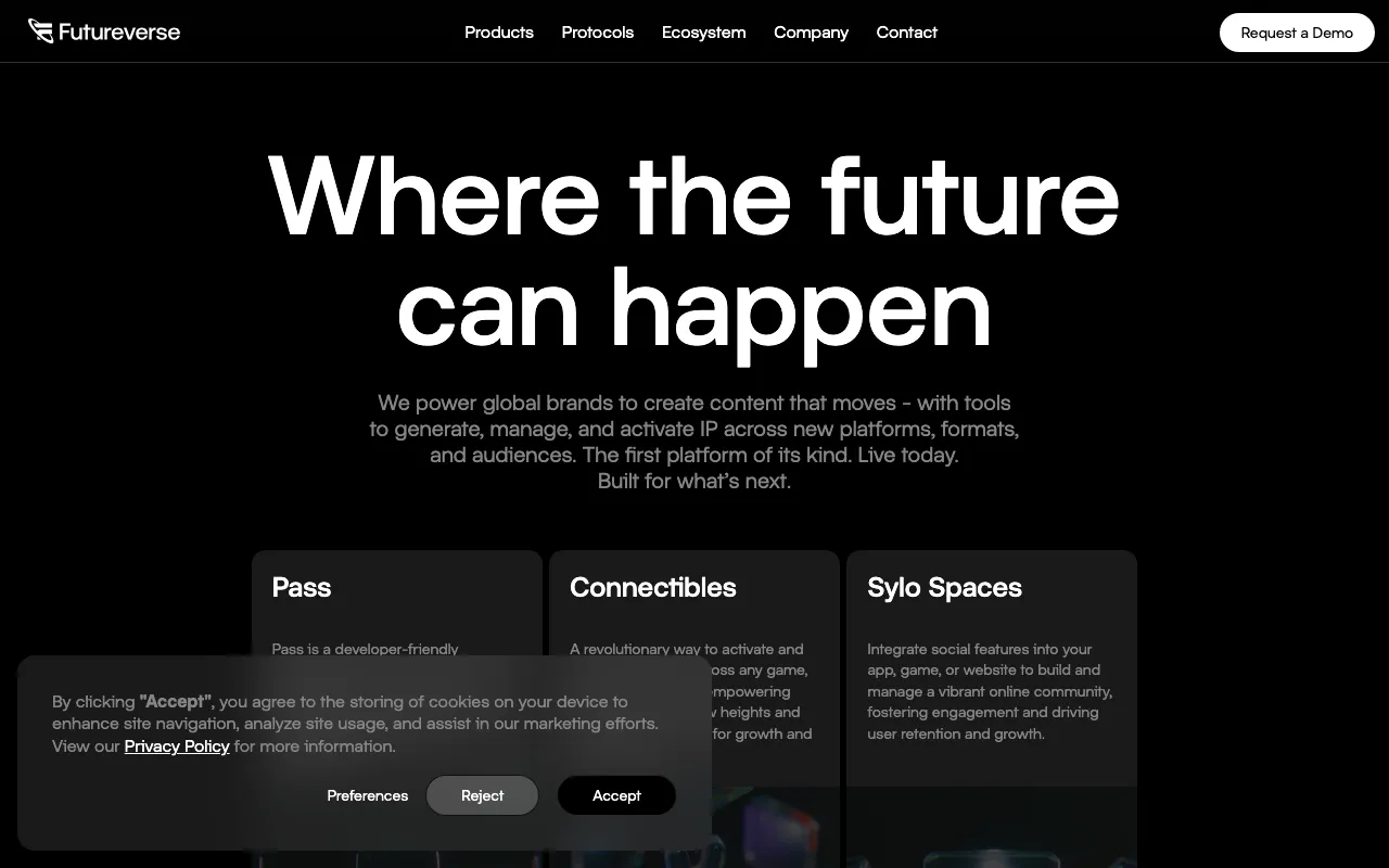 futureverse.com — preview screenshot