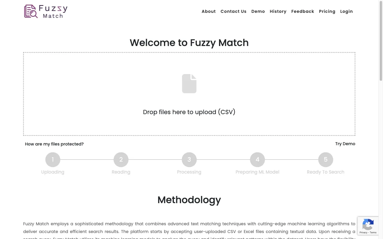 fuzzymatch.in — preview screenshot