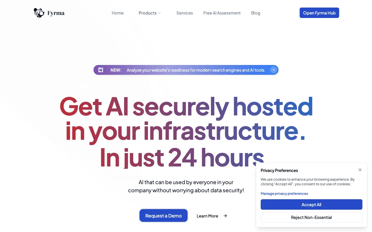 Fyrma — preview screenshot