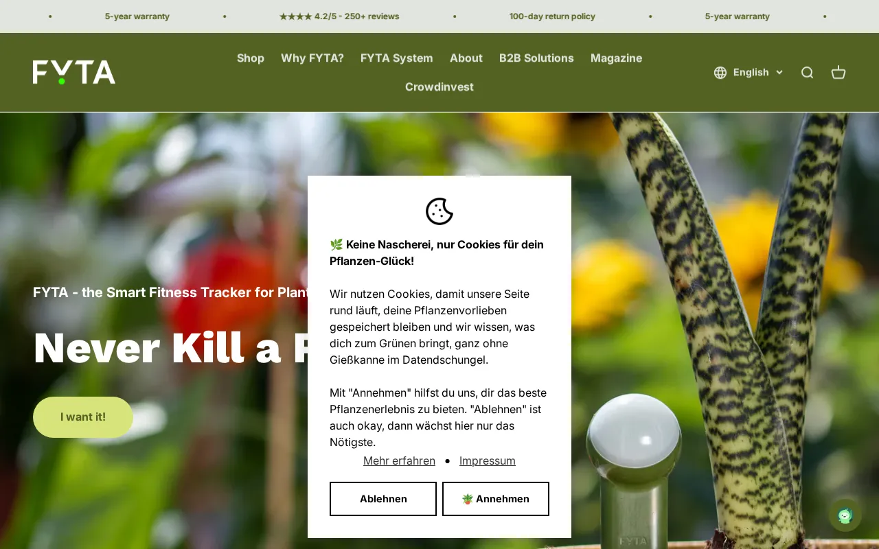 Fyta — preview screenshot