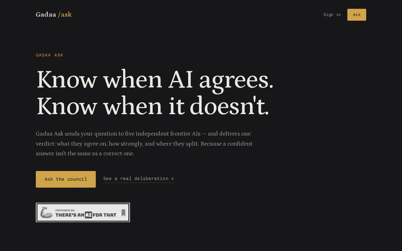 Gadaa /Ask — preview screenshot