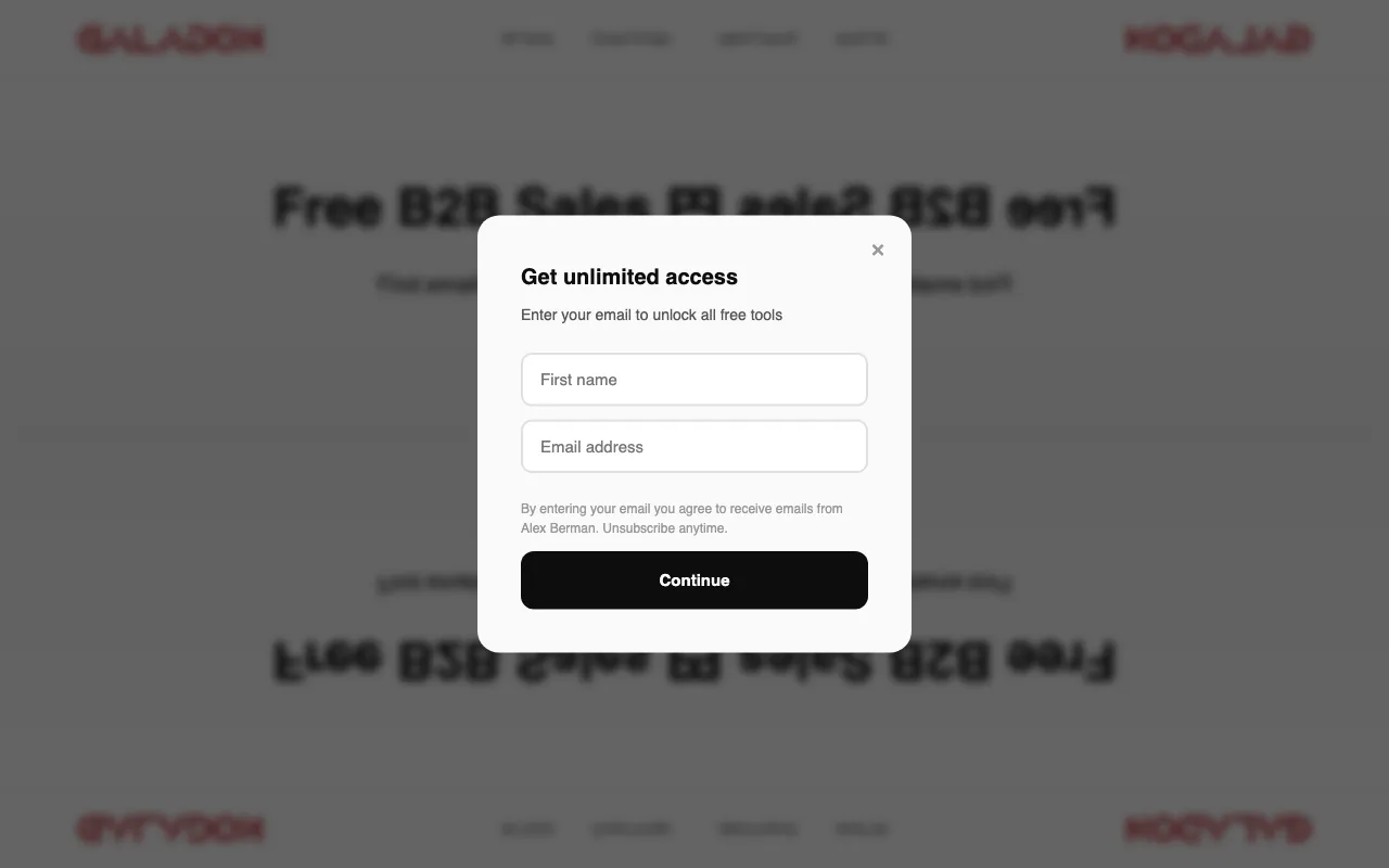 Galadon — preview screenshot