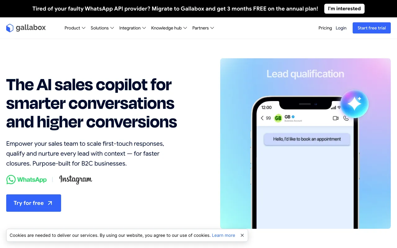 Gallabox — preview screenshot