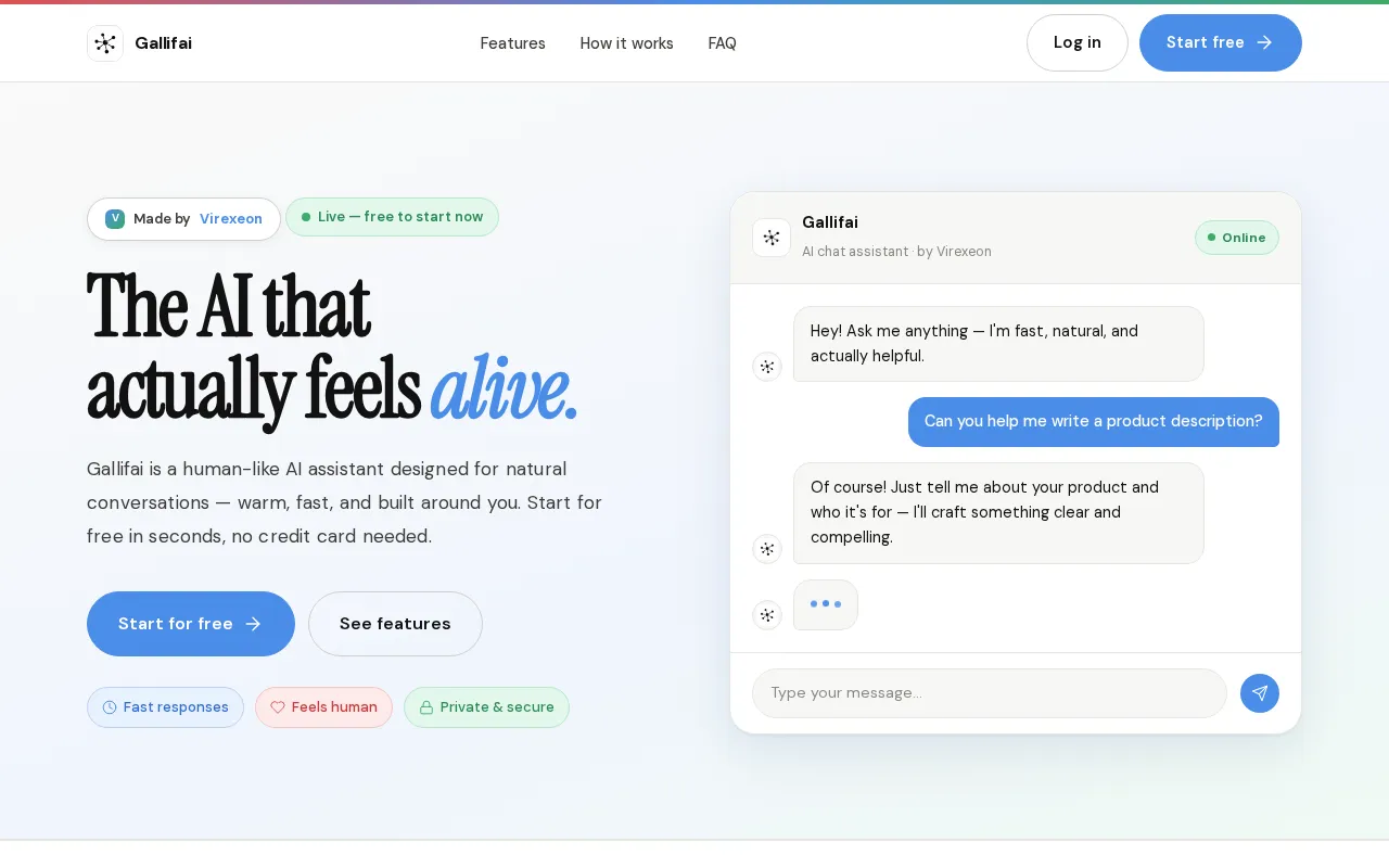 Gallifai — preview screenshot