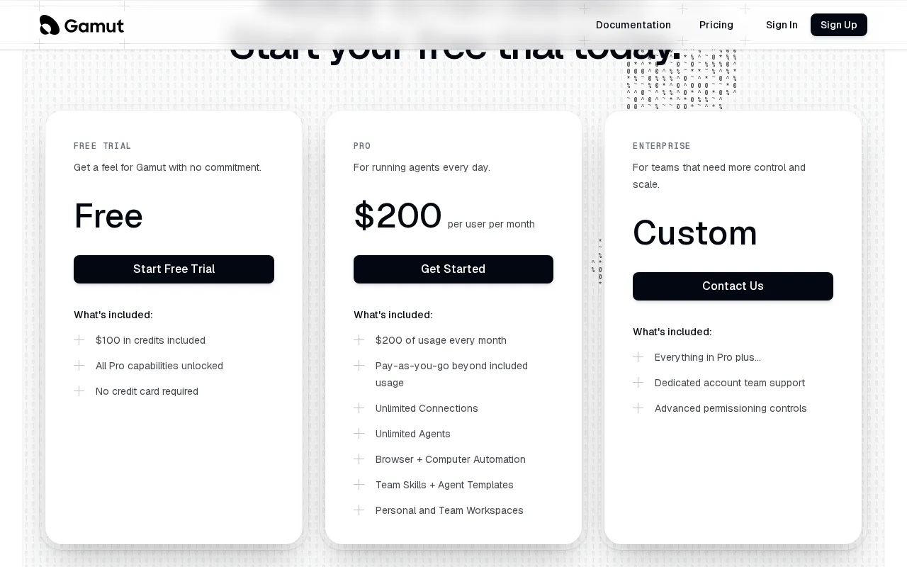 Gamut — preview screenshot