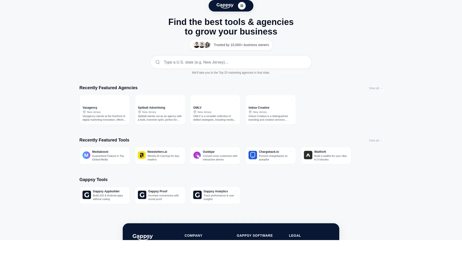 Gappsy — preview screenshot