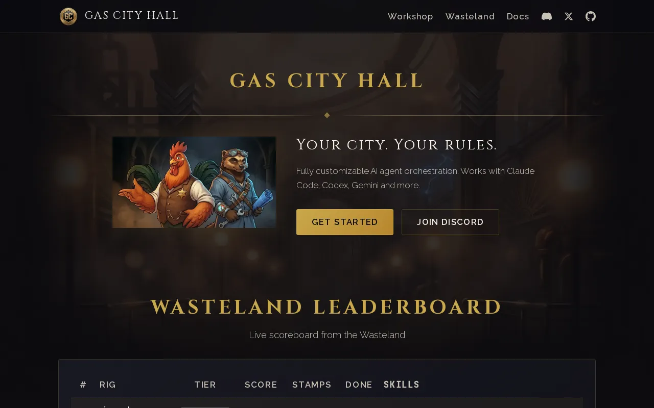 Gas City 1.0 — pricing page